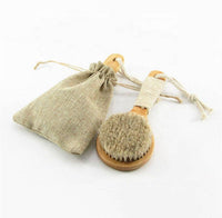 Round Natural Bristle Body Brush